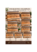 Custom Engraved Hardwood Cutting Board | Gift Ready | Personalized Kitchen Gift