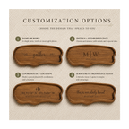 Personalized Acacia Tray | Free Shipping