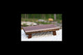 Handmade Walnut Display Riser | Small Wooden Pedestal Tray