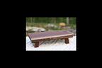 Handmade Walnut Display Riser | Small Wooden Pedestal Tray