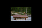 Handmade Walnut Display Riser | Small Wooden Pedestal Tray