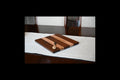 Handcrafted Walnut & Maple Serving Board with Feet
