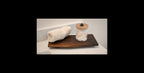 Handcrafted Walnut Riser - Modern Rustic Display Board