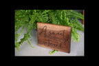 A Sweet Friendship Refreshes the Soul - Proverbs 27:9 Walnut Shelf Sitter