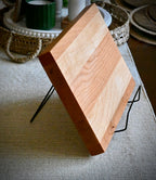 Handcrafted Cherry & Maple Cutting Board | Personalization Included