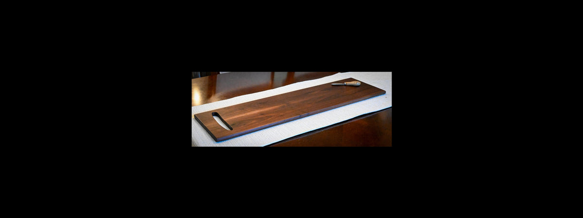 Handcrafted Walnut Charcuterie Board | Large Entertaining Board | Walnut Serving Tray