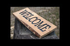 Custom Engraved Cedar Sign | Family Name, Welcome, Farm, Cabin or Porch Sign