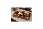 Handcrafted Walnut & Maple Serving Board with Feet