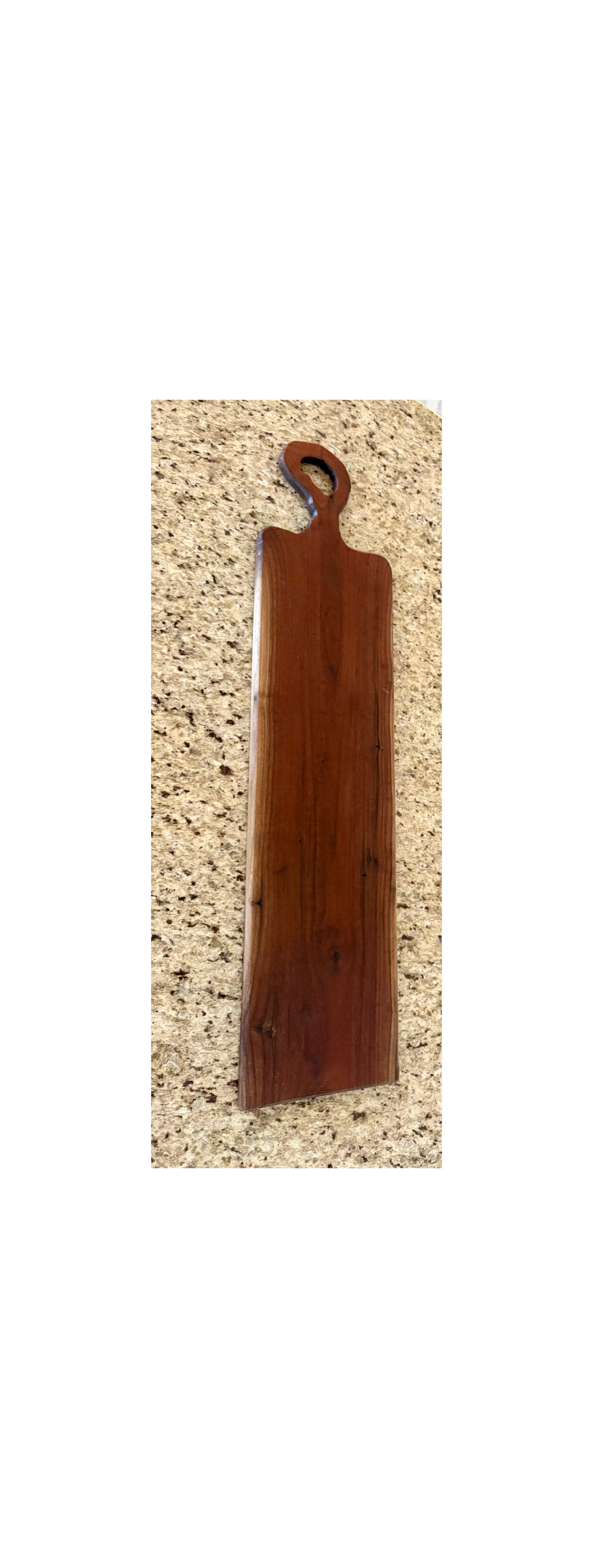 Rustic Walnut Charcuterie Board