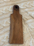 Rustic Live-Edge Walnut Serving Paddle | Handmade Wood Bread Board | Optional Custom Engraving