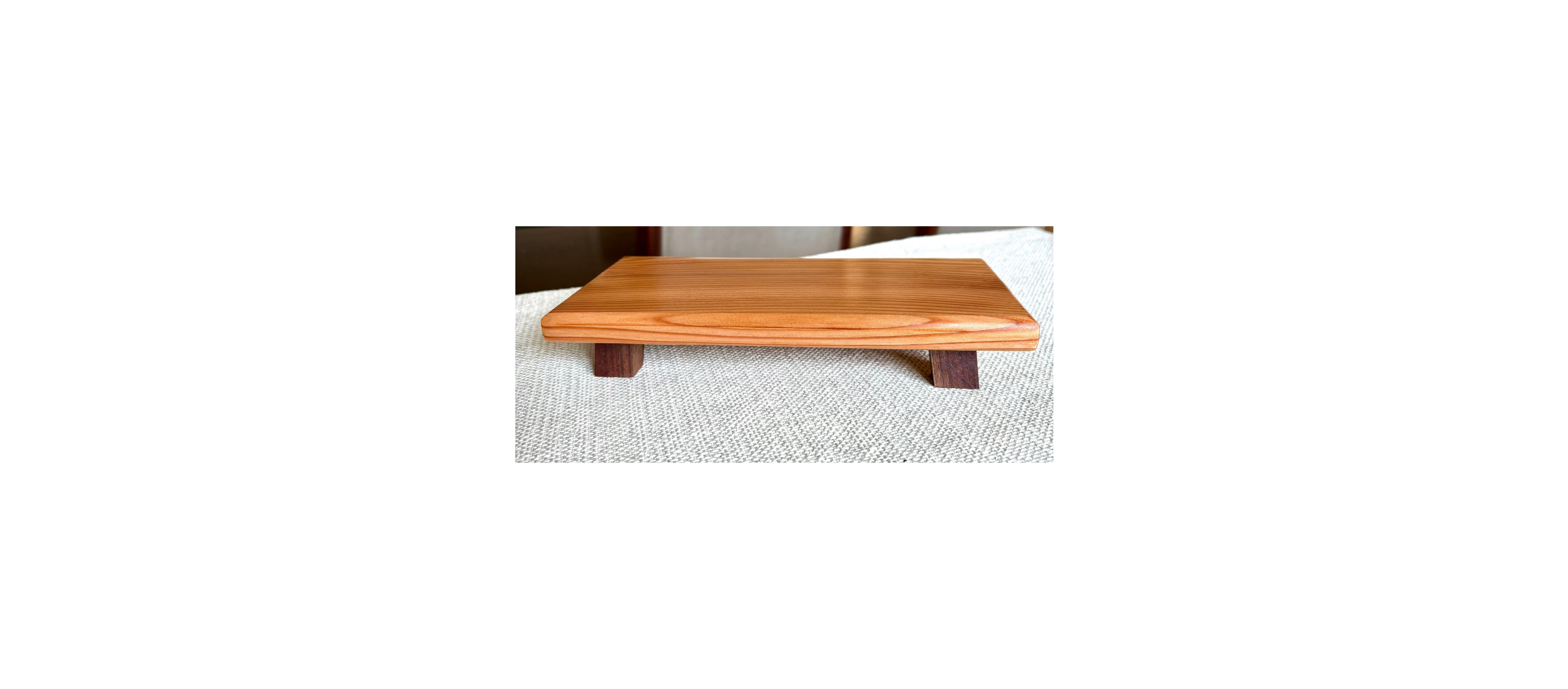 Handcrafted Cedar & Display Risers