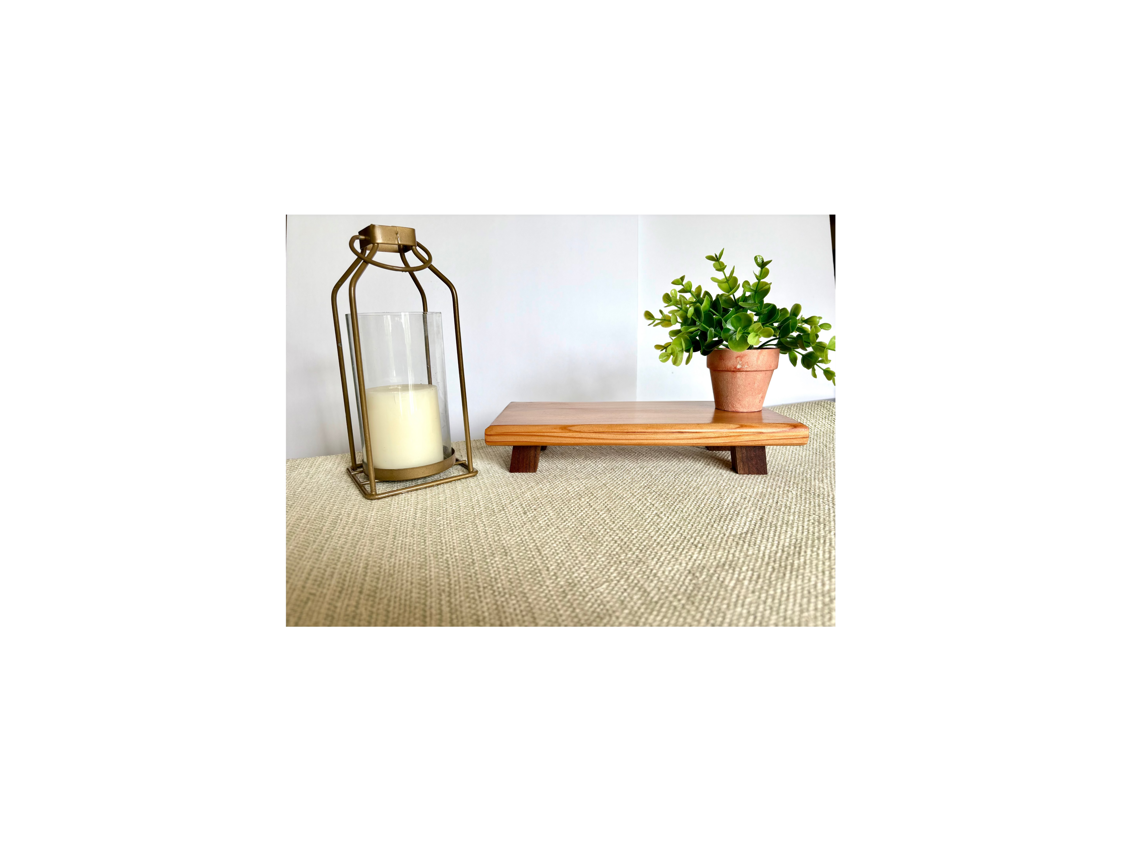 Handcrafted Cedar & Display Risers