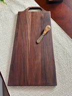 Walnut Charcuterie Board with Handle