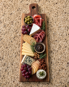 Rustic Walnut Charcuterie Board | Serving Board