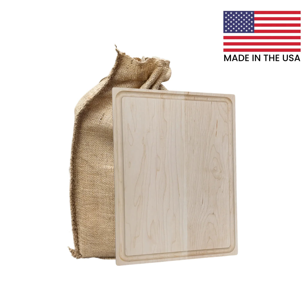 Personalized Solid Maple Cutting Board